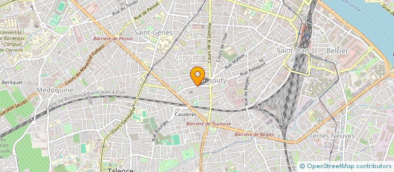 localisation de l'entreprise CIRK A SOL IMPULSIONS  BORDEAUX