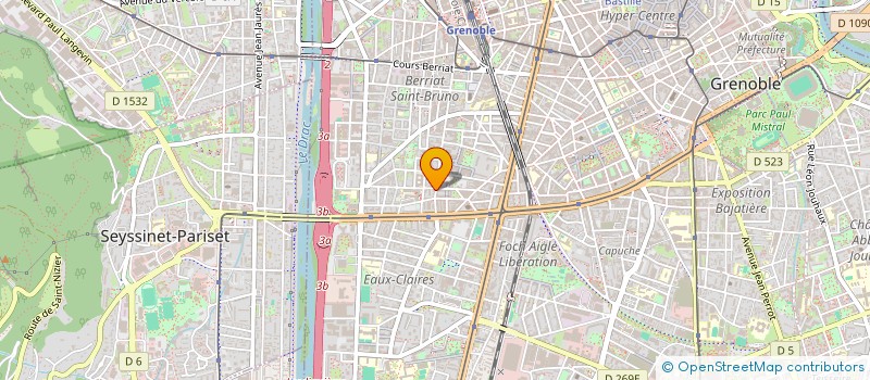 localisation de l'entreprise CIRK OM FU à GRENOBLE