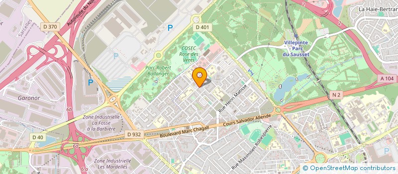 localisation de l'entreprise CIRK PROD  AULNAY-SOUS-BOIS