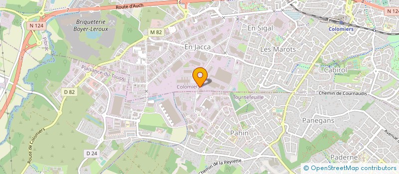 localisation de l'entreprise CIRKAD ENERGIE à PLAISANCE-DU-TOUCH
