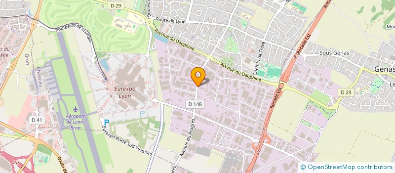 localisation de l'entreprise CIRKEM à CHASSIEU