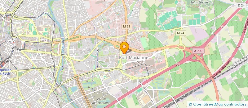 localisation de l'entreprise CIRMAD GRAND SUD à MONTPELLIER