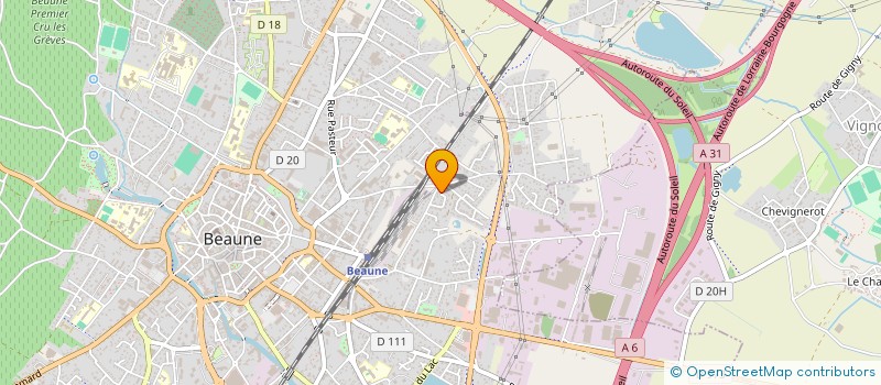 localisation de l'entreprise CIRO DE FILIPPO PERE ET FILS à BEAUNE