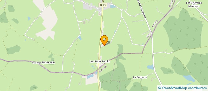 localisation de l'entreprise CIRODDE PERE ET FILS à DORNES
