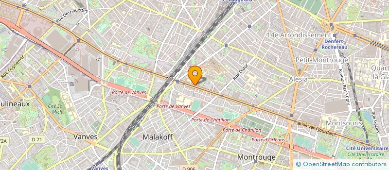 localisation de l'entreprise CIRPRECA PREVOYANCE à PARIS