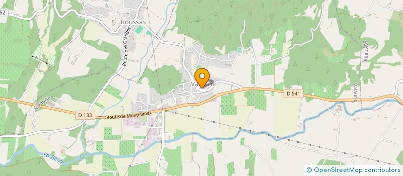 localisation de l'entreprise CIRQ ENVIE  VALAURIE