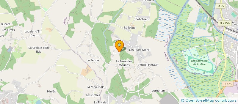 localisation de l'entreprise CIRQUE EN PISTE  SAINT-JEAN-LA-POTERIE