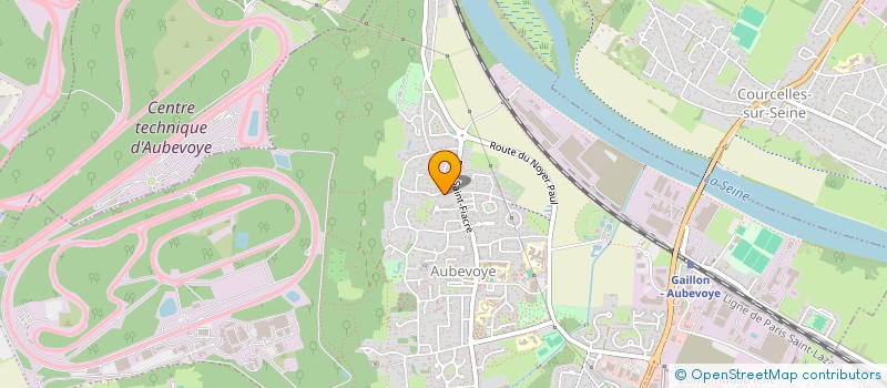 localisation de l'entreprise CIRQUE FAMILLE THIERRY  LE VAL D'HAZEY