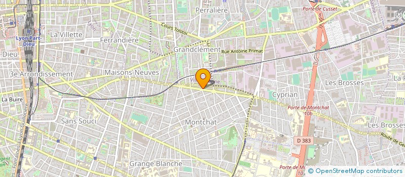 localisation de l'entreprise CIRQUONFLEX  LYON