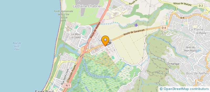 localisation de l'entreprise CIRRUS à SAINT-PAUL