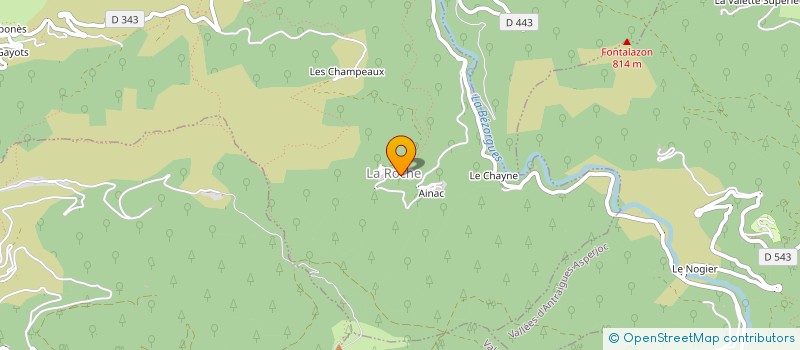 localisation de l'entreprise CIRRUS à VALS-LES-BAINS