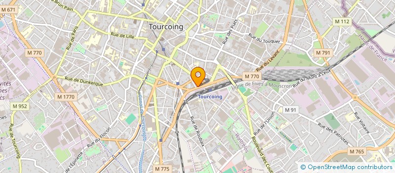 localisation de l'entreprise CIRRUS  TOURCOING