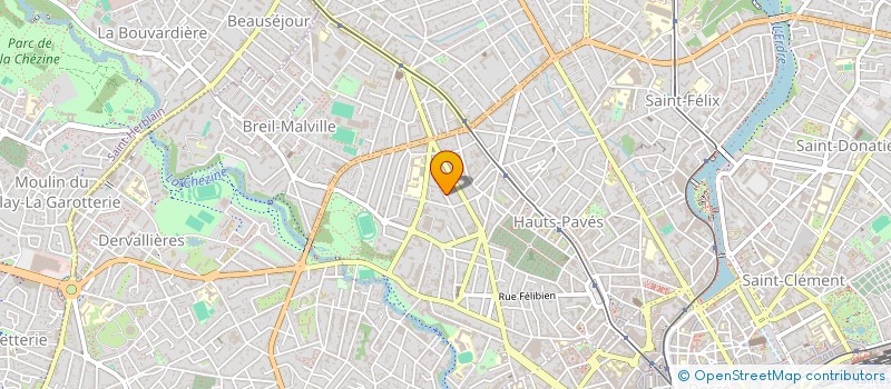 localisation de l'entreprise CIRRUS ET COMPAGNIE à NANTES