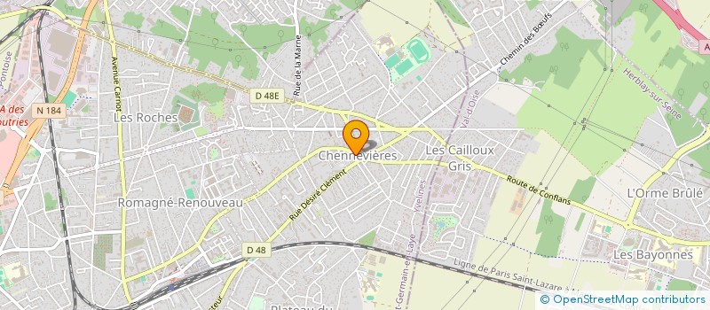 localisation de l'entreprise CIRRUS FLOW  CONFLANS-SAINTE-HONORINE