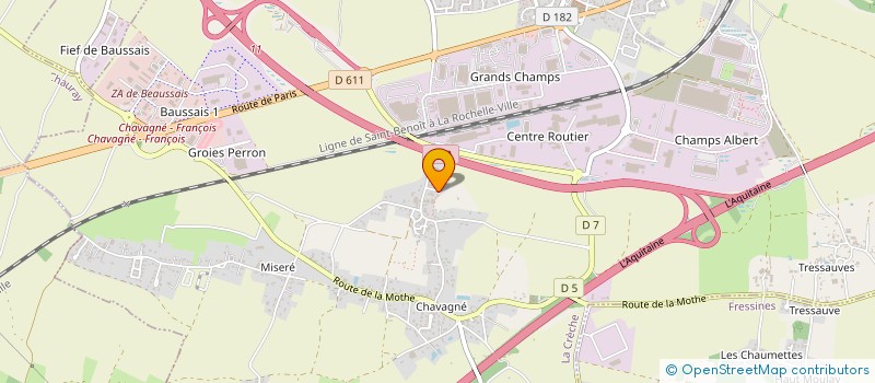 localisation de l'entreprise CIRRUS HOLDING  ECHIRE