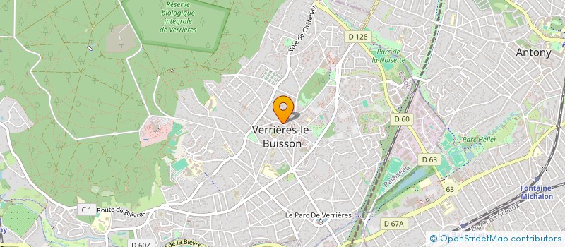 localisation de l'entreprise CIRRUS INVEST à VERRIERES-LE-BUISSON