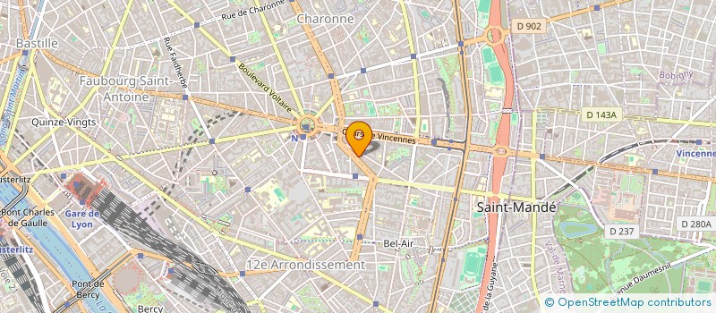 localisation de l'entreprise CIRRUS PROD  PARIS