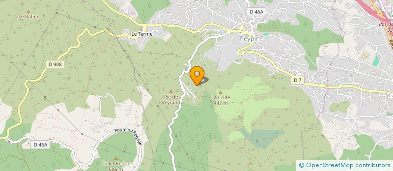 localisation de l'entreprise CIRSAI  PEYPIN