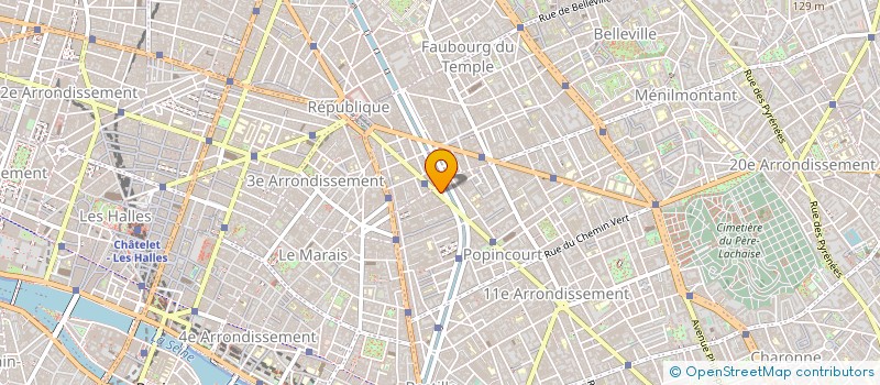 localisation de l'entreprise CIRSES LOI 1901 à PARIS