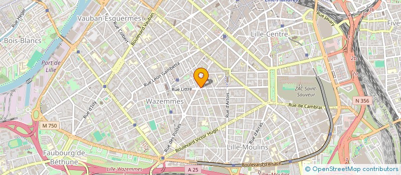 localisation de l'entreprise CIRTA à LILLE