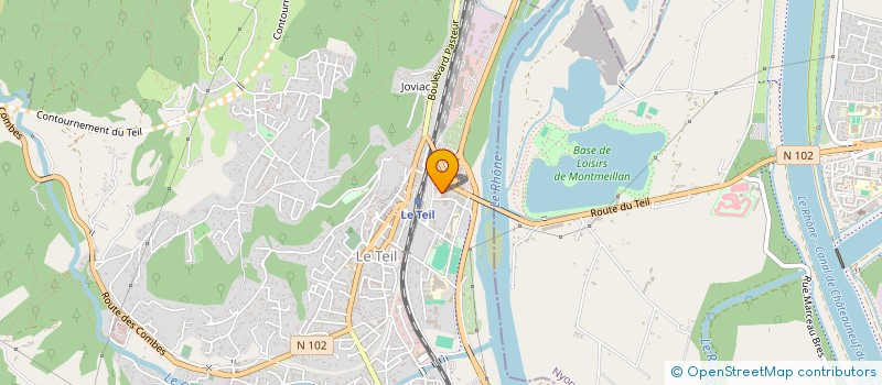 localisation de l'entreprise CIRTA à LE TEIL
