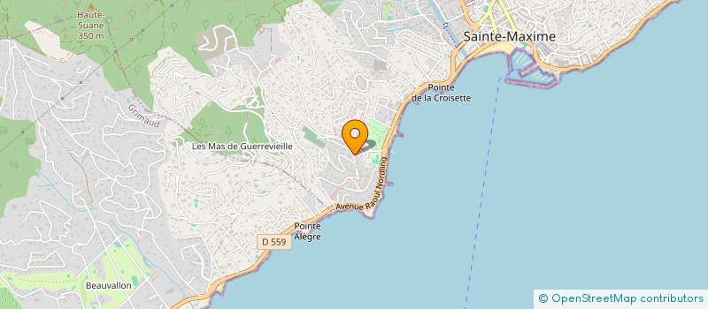 localisation de l'entreprise CIRTA à SAINTE-MAXIME
