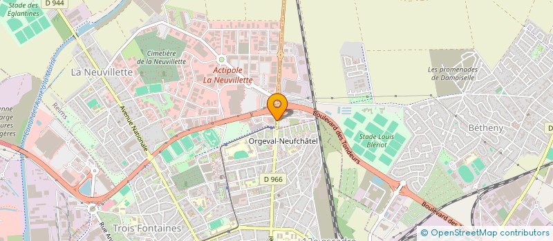localisation de l'entreprise CIRTA DISTRIBUTION à REIMS