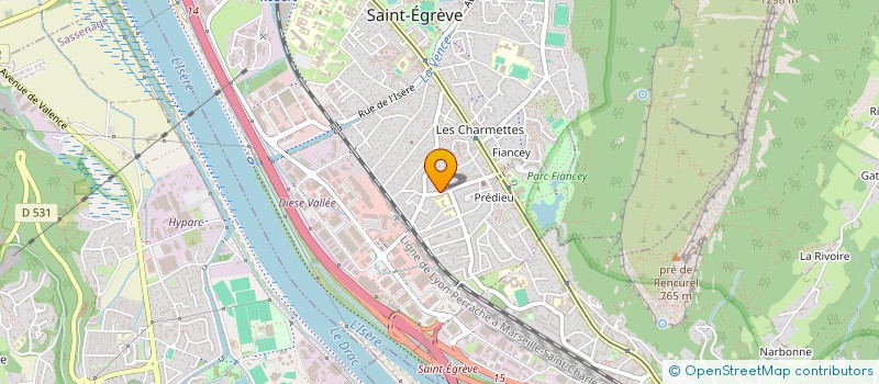 localisation de l'entreprise CIRTA - NET à SAINT-EGREVE