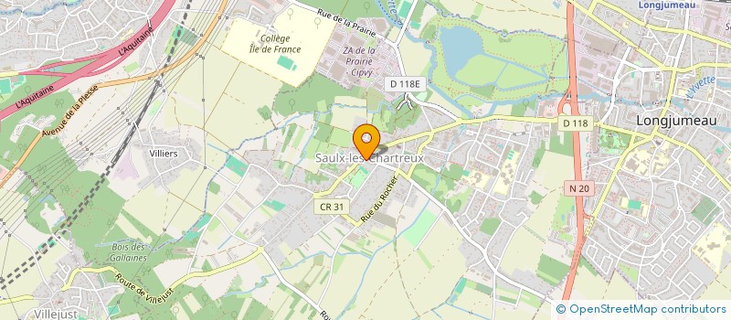 localisation de l'entreprise CIRTA PIZZA à SAULX-LES-CHARTREUX