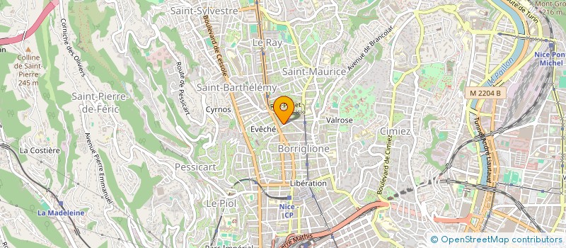 localisation de l'entreprise CIRTA RENOV à NICE