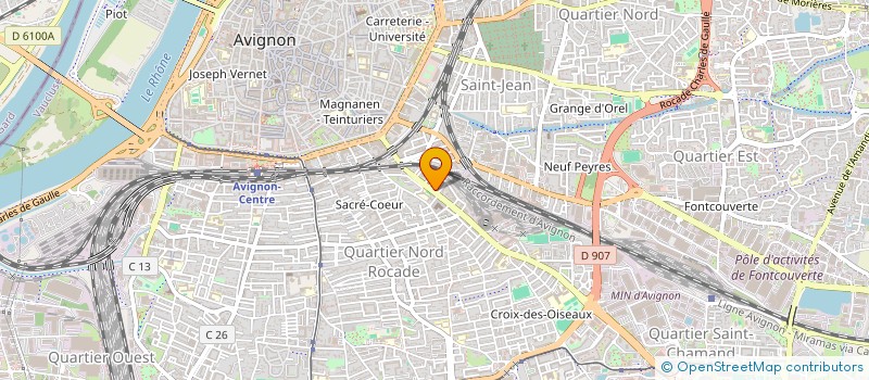 localisation de l'entreprise CIS 770  AVIGNON