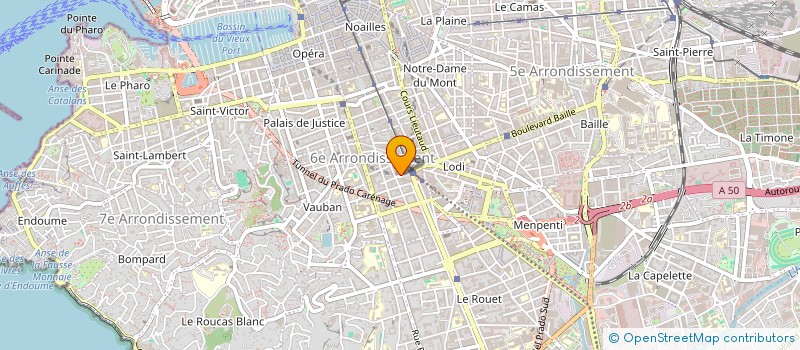 localisation de l'entreprise CIS à MARSEILLE