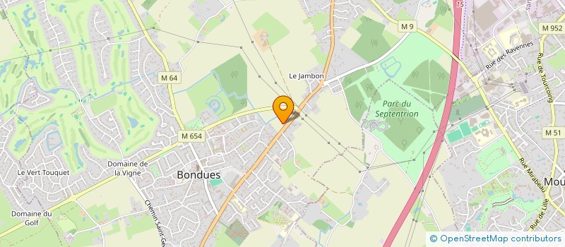 localisation de l'entreprise CIS MODELS  BONDUES