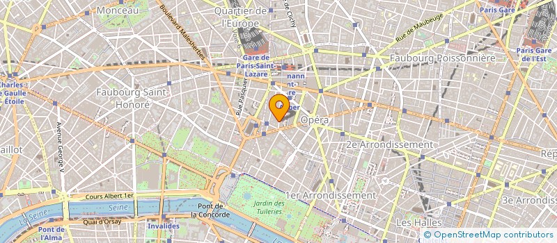 localisation de l'entreprise CIS PARIS à PARIS