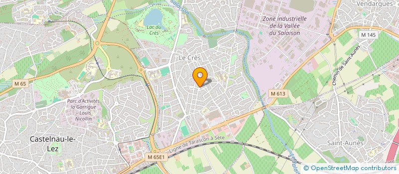 localisation de l'entreprise CIS PROMOTION  LE CRES