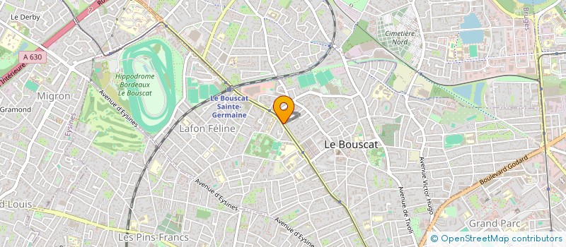 localisation de l'entreprise CISA311  LE BOUSCAT