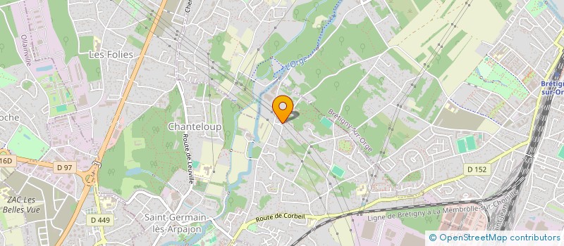 localisation de l'entreprise CISAM à SAINT-GERMAIN-LES-ARPAJON