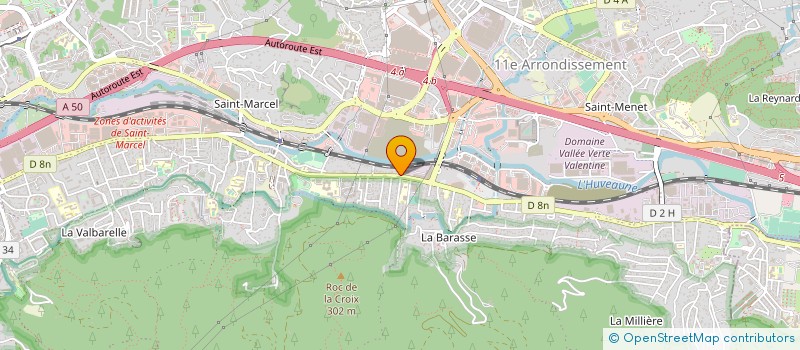 localisation de l'entreprise CISAMETAL SA à MARSEILLE