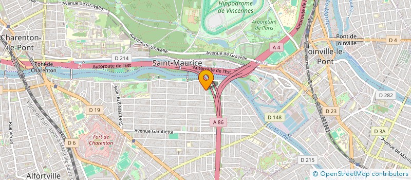 localisation de l'entreprise CISCO GESTION ET CONSEILS à MAISONS-ALFORT