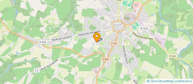 localisation de l'entreprise CISCOLA  EAUZE