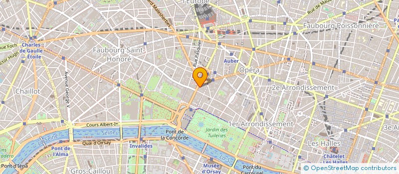 localisation de l'entreprise CISCOM à PARIS
