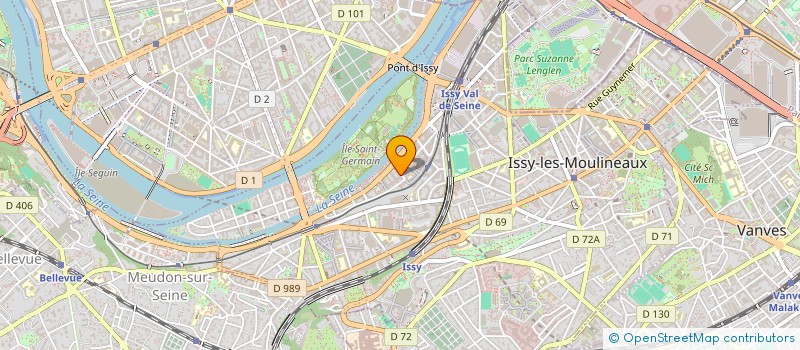 localisation de l'entreprise CISE TP à ISSY-LES-MOULINEAUX