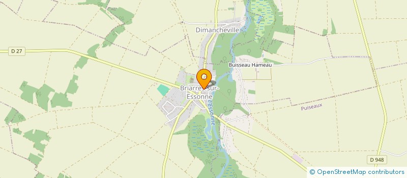 localisation de l'entreprise CISEAUX D'OR à BRIARRES-SUR-ESSONNE