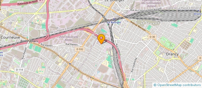 localisation de l'entreprise CISEAUX D'OR IM à DRANCY