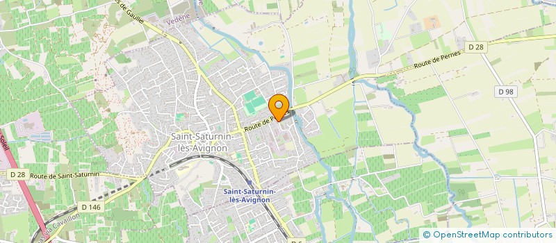 localisation de l'entreprise CISI  SAINT-SATURNIN-LES-AVIGNON