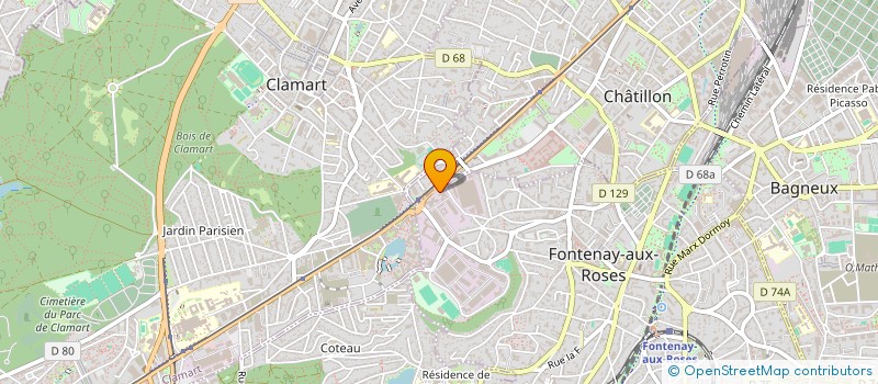 localisation de l'entreprise CISI TELEMATIQUE CONSEIL à FONTENAY-AUX-ROSES