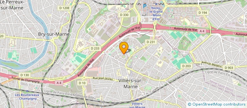 localisation de l'entreprise CISKA TRANSPORT à VILLIERS-SUR-MARNE