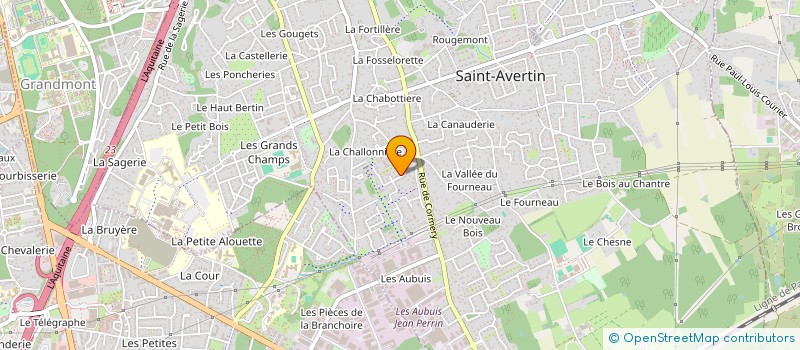 localisation de l'entreprise CISKATOSS  SAINT-AVERTIN