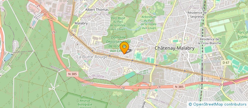 localisation de l'entreprise CISKO MULTISERVICES NETTOYAGE  CHATENAY-MALABRY