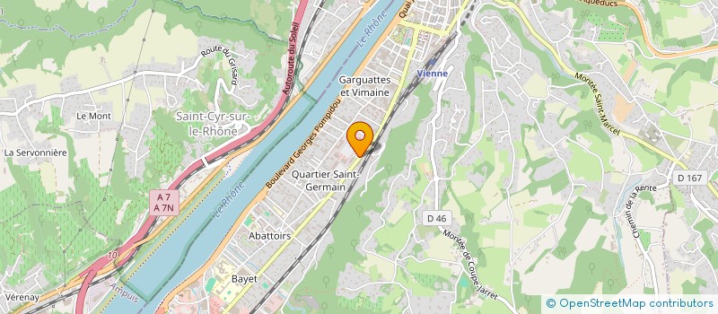 localisation de l'entreprise CISKO SECURITE PRIVEE à VIENNE